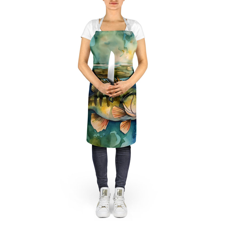 No Pattern Bib Apron