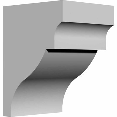 Endurathane Wigan Bracket, 6"W x 6"D x 8"H, Factory Primed (4-Pack)