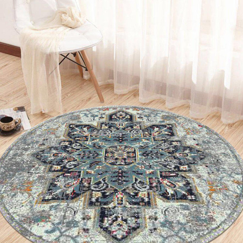Tapis tissé à la machine 7 pi