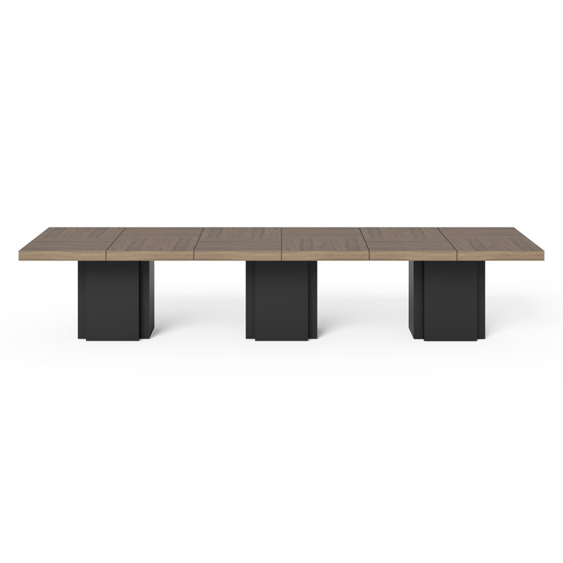 Laubestein Dining Table, Brown/Black 
