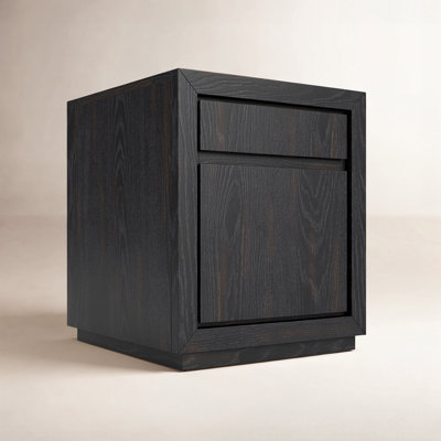 Chris 23'' H Solid Wood Filing Cabinet