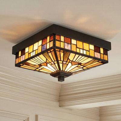 Plafonnier encastré intérieur / extérieur 2 lumières Inglenook