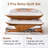 3-Piece Boho Aztec Western Quilt Set Textured Bedspread Coverlet with Pillowcases for All Seasons-122910335-122910332