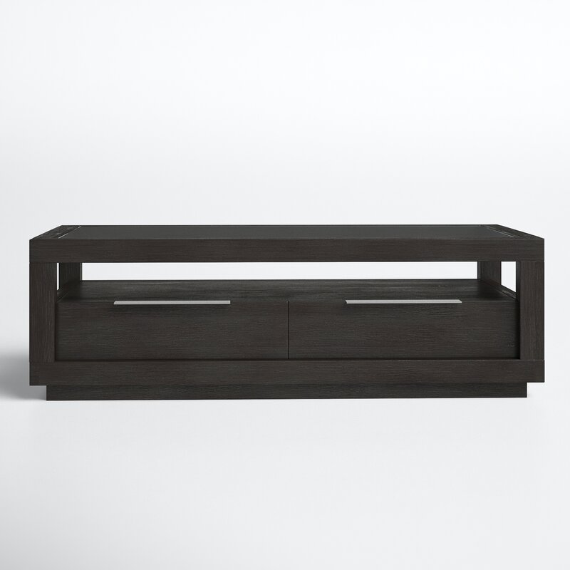 Santiago Coffee Table with Storage & Reviews | Joss & Main