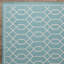 Tapis bleu sarcelle Annie-Jane Chendler-441836359