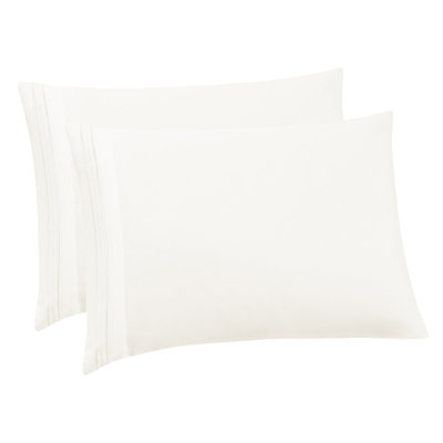 Luxury Embroidered Ultra Soft Microfiber Pillowcases (2-Pack) by Sweet Home Collection®