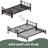 Black Pull-Out Bunk Bed