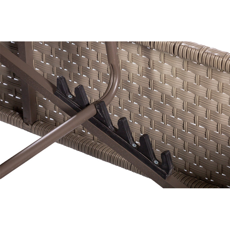 198cm Long Single Chaise with Cushions