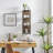 Recife Vertical Three-Tier Modern Shadow Box Cube Display Wall Shelf - White/Black-2012682763