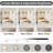 Vanity Desk with LED Lighted Mirror - 10 LED Lights-1459587545