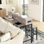Console 59 po avec 3 tabourets, prise de courant, ambiance à DEL et fonction de rangement, faite de matériaux de haute qualité, pour la cuisine de la salle à manger Mobilier de bar 4 pièces: cadre de 59 pouces, cuisine, salon