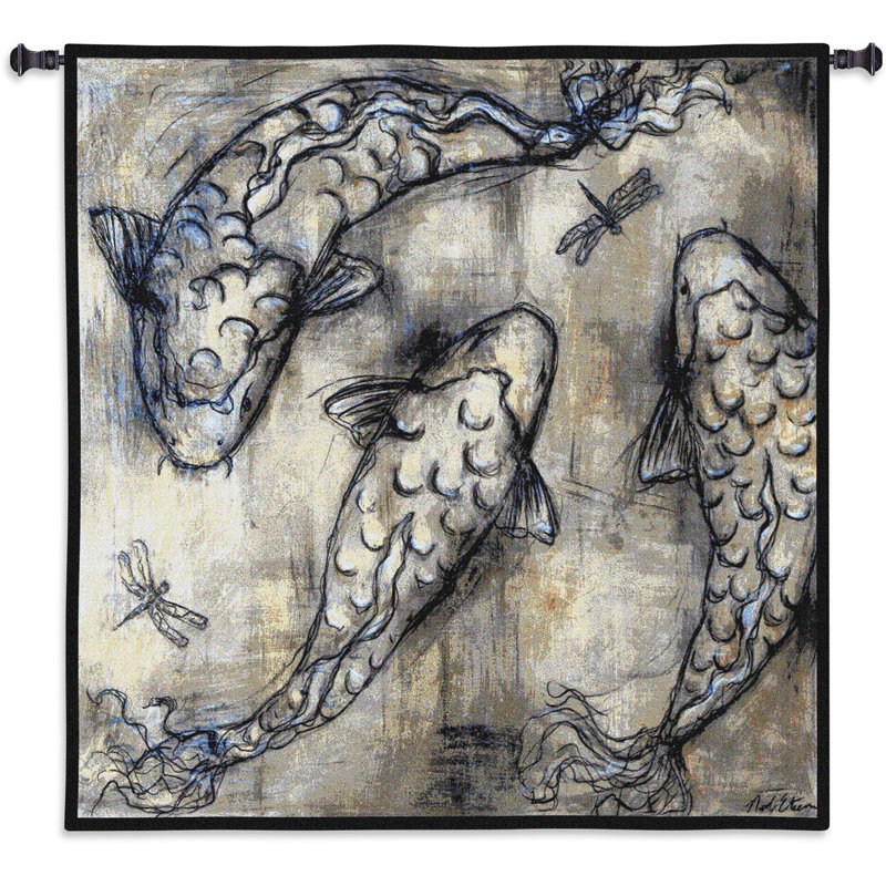 Abstract Cotton Tapestry