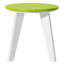 Ensemble de conversation d'extérieur 3 pièces, blanc-550269336