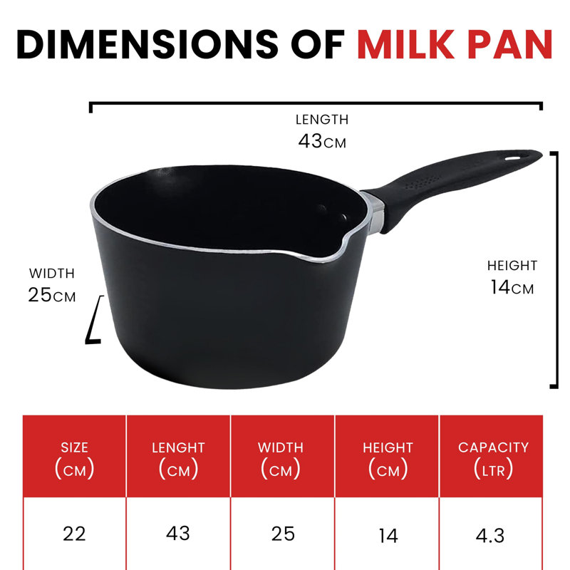 Malila Non-Stick Metal Saucepan