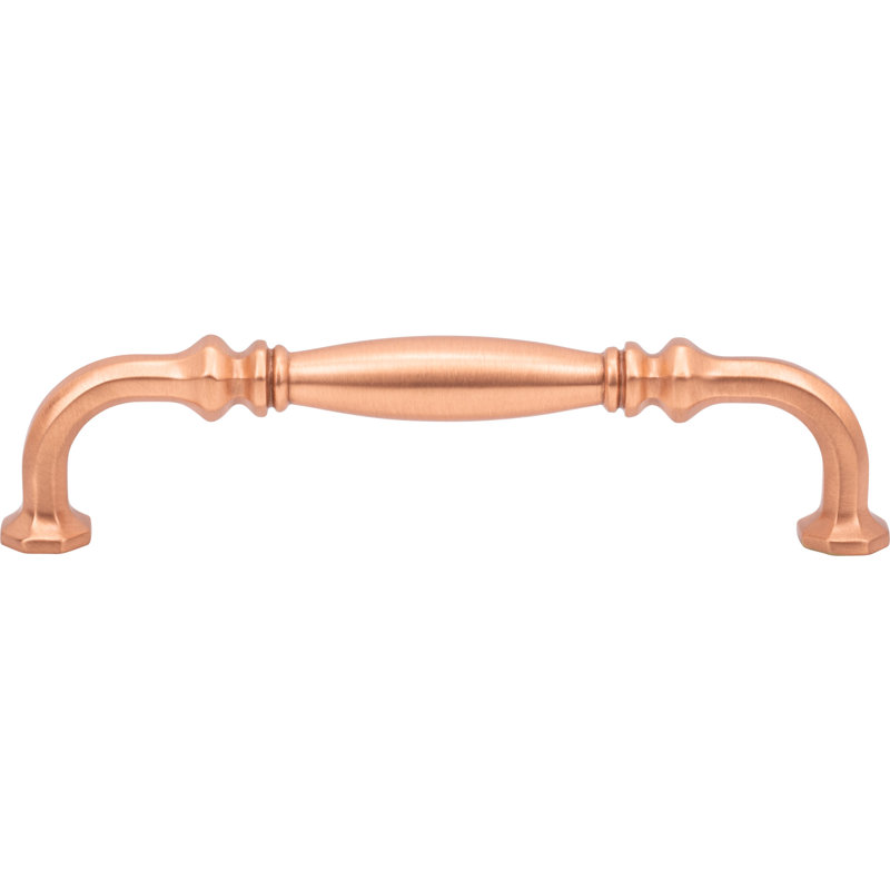 Palazzo Pull, 6 5/16", Satin Brass