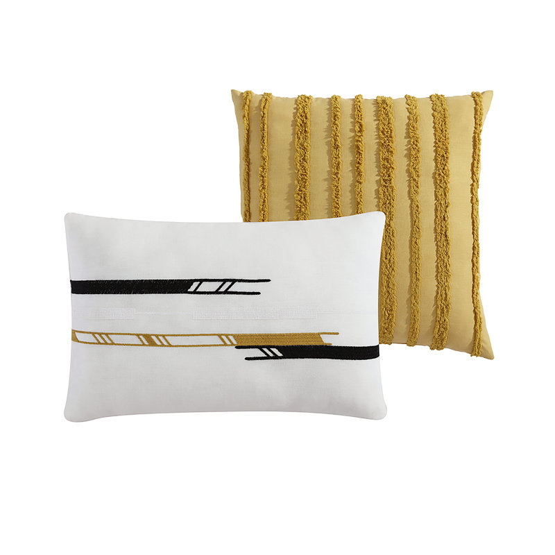 Whitten 6 PC Comforter Cover Set King, King Comforter + 2 King Pillowcases