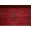 Tapis rayé rose Gabbeh 5 x 8