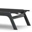 Chaise longue d'extérieur en alliage d'aluminium Siddie