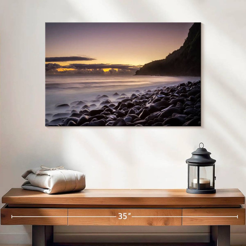 Gillard Waipi'O Island Shores, H 16 po x l 24 po
