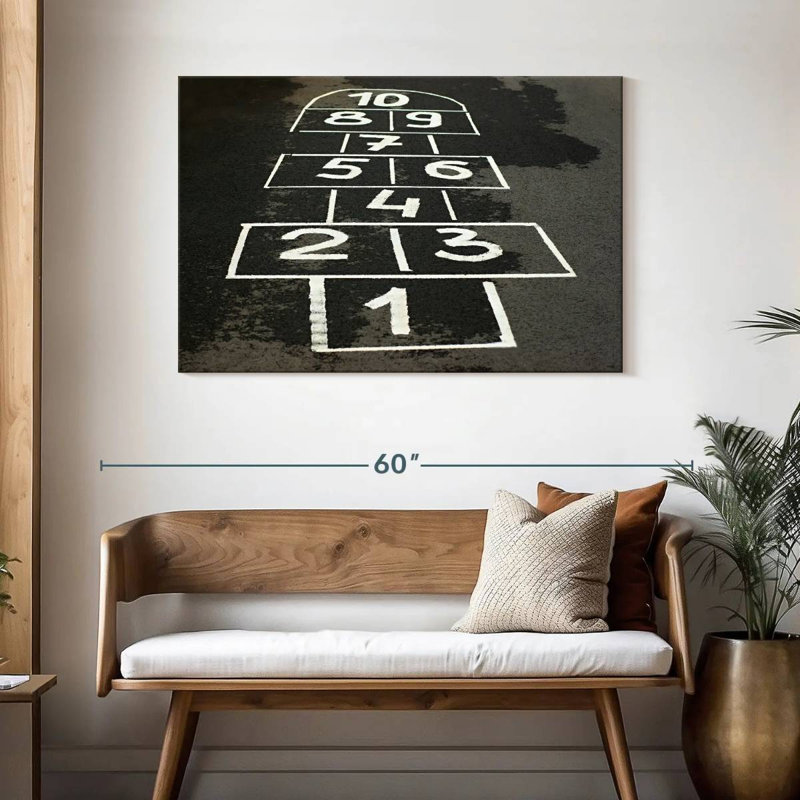 Ashelle Hopscotch, 30" H x 45" W
