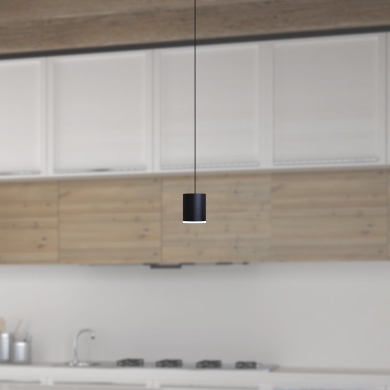 Andromedae 1 - Light Single Pendant, Black