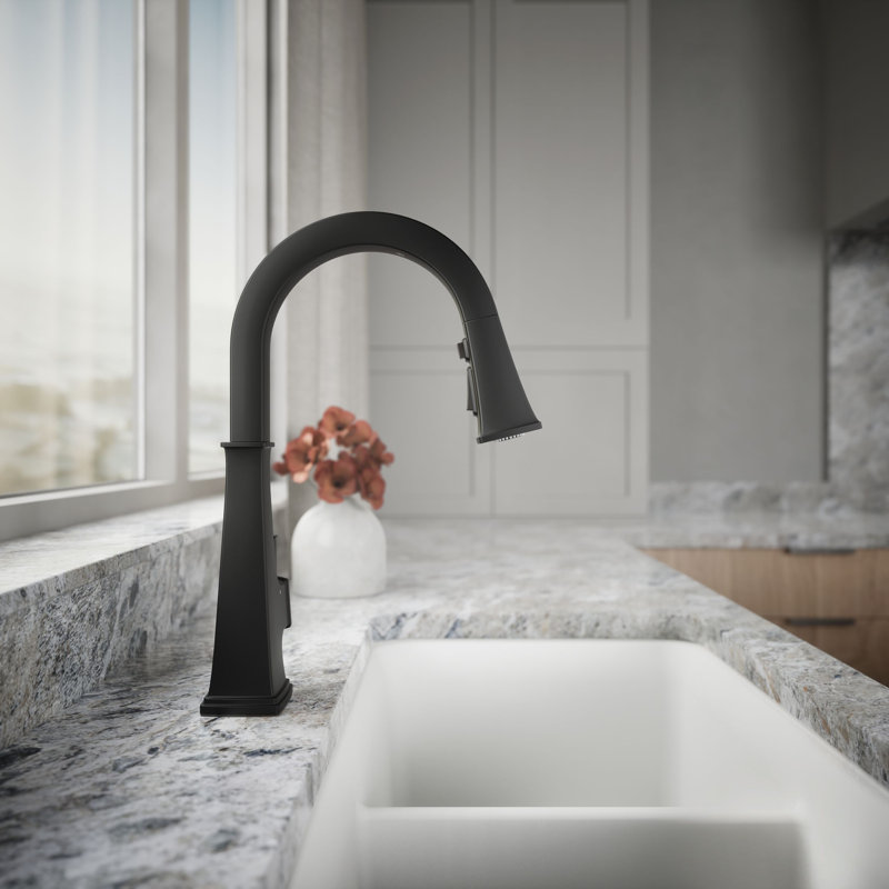 Riff Touchless Pull-Down Kitchen Sink Faucet, Bronze