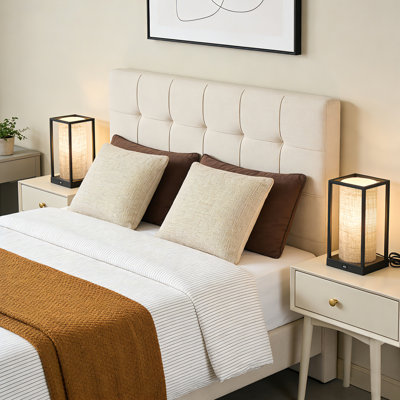 Izaiah Touch Control Table Lamp with USB Ports