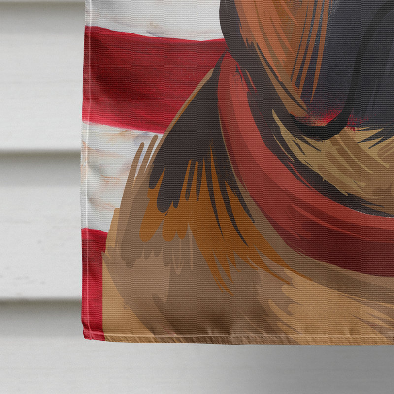 Polyester à 2 côtés 28 x 40 po drapeau maison, Dogue de Majorque