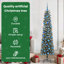5.91' H Lighted Artificial Christmas Tree-714975181