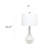 Latshaw 1-Light Ceramic Table Lamp with Fabric Empire Shade-1283084216