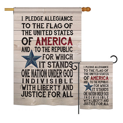 Double Sided Polyester Independence Day