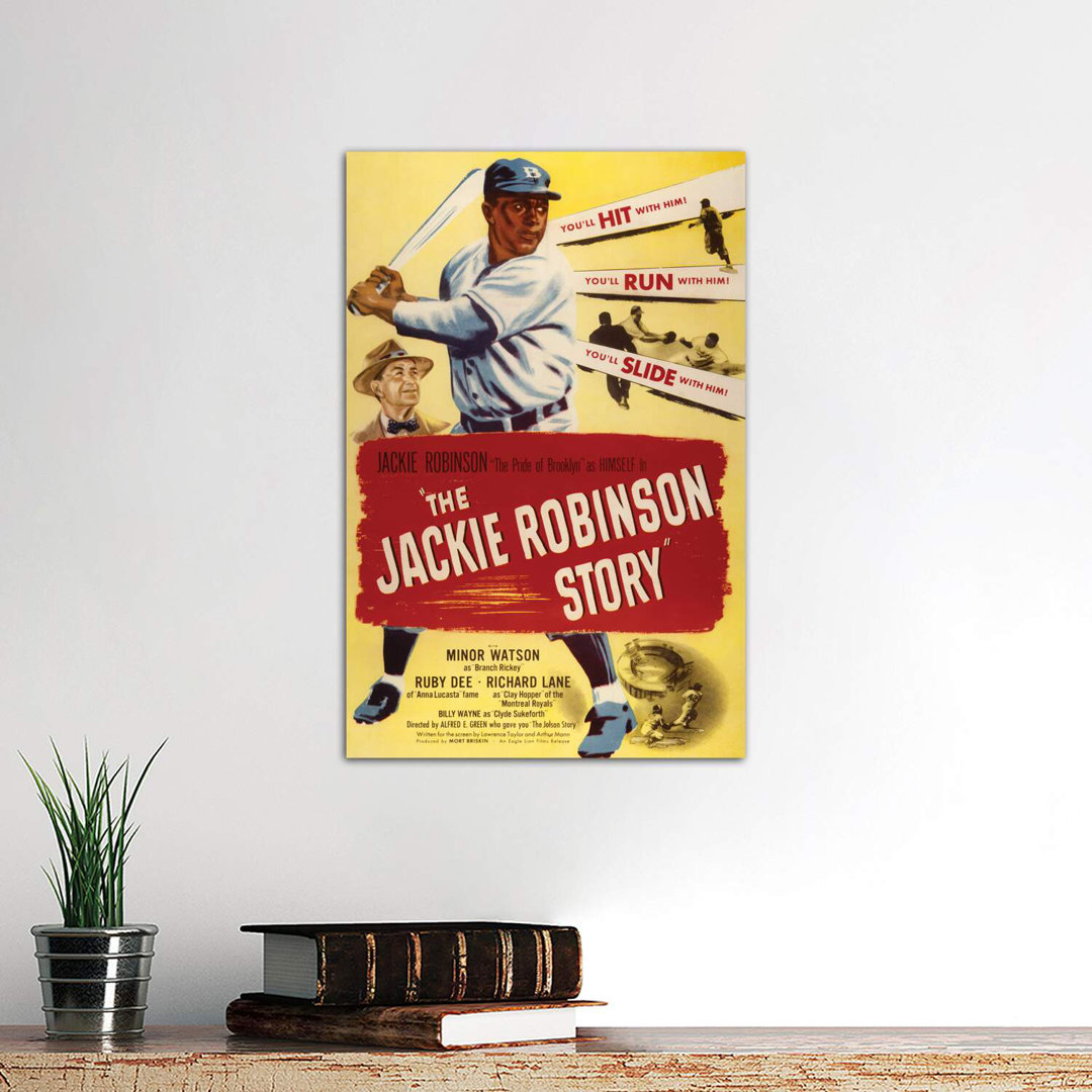 Leinwandbild The Jackie Robinson Story von Radio Days