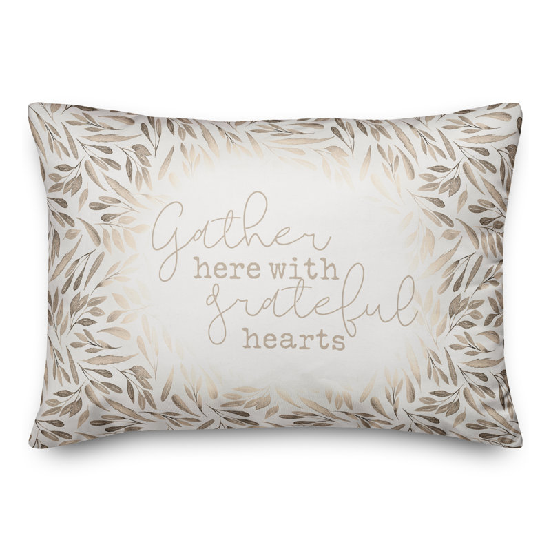 Floral Throw Pillow