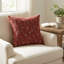 Fleurs de cerisier de jardin Plutus imprimées sur un polyester d'aspect lin. Coussin Luxury-62524216-62524211