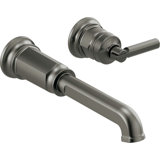 Invari® Single-Handle Wall-Mount Lavatory Faucet - Less Handle