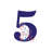 Number 36'' Cardboard Standup