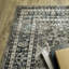 Tapis lavable gris anthracite / bleu Waxman-1445605113