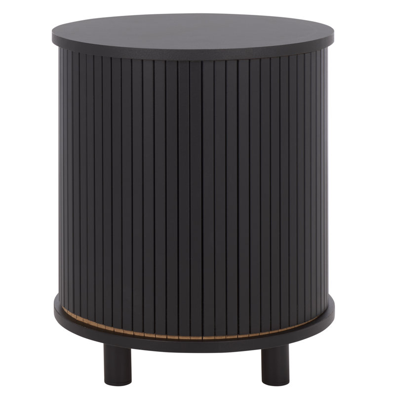 Etka 2 Shelf Nightstand, Black