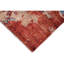 High-Quality Hand-Knotted Red And Blue Area Rug