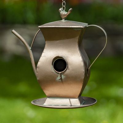 Oak Hill 25 in. H x 11.5 in. W x 8.25 in. D Hanging Rust Resistant and Weather Resistant Birdhouse