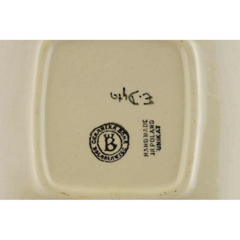 Polish Pottery 6" Appetizer Plate