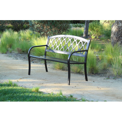 Dezaraye Stainless Steel Garden Bench