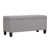 Modern bench with deep storage-Stone