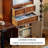 Solid wood multifunctional storage bookcase-1805746620