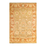 Classic One-of-a-Kind 4' 7" X 6' 9" Hand Knotted Area Rug