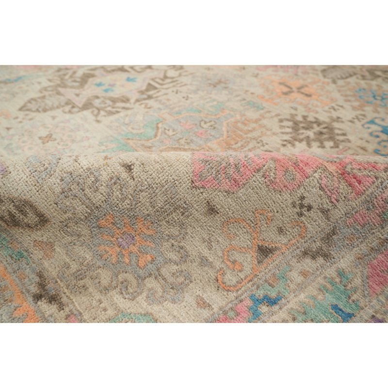 One-of-a-Kind 3'10" X 5'10" Hand Knotted Area Rug