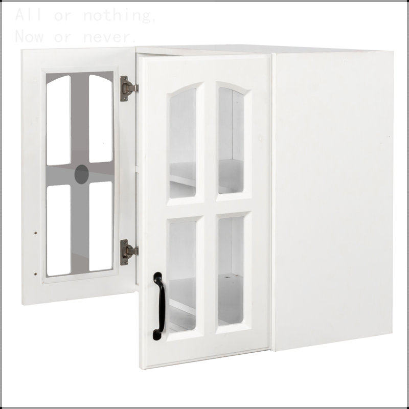 Vitrine murale en verre
