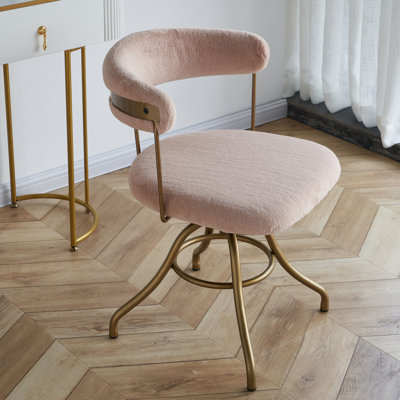 Chaise de bureau pivotante Milahni