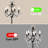 5 - Light Modern Black Crystal Floor Lamp