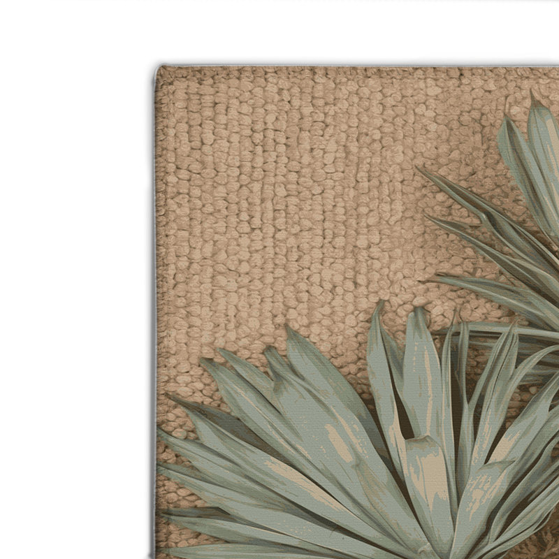 Tapis d'intérieur et d'extérieur brun Nature, Rectangulaire 2 pi x 3 pi